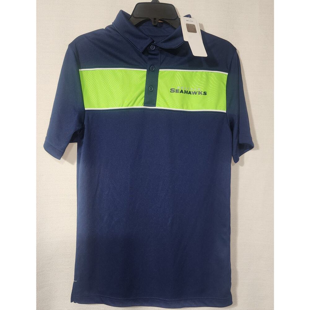 Seattle Seahawks men's small collared shirt By Team apparel